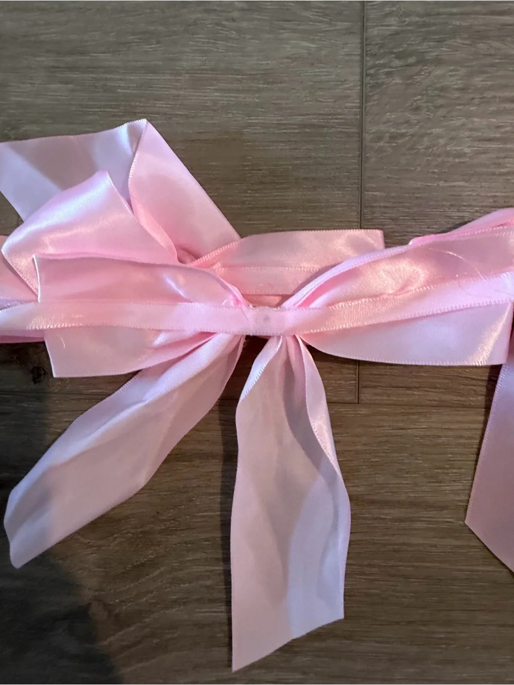 NWT Brother Sister Design Studio Pink Ribbon Bow Garland - Brand New